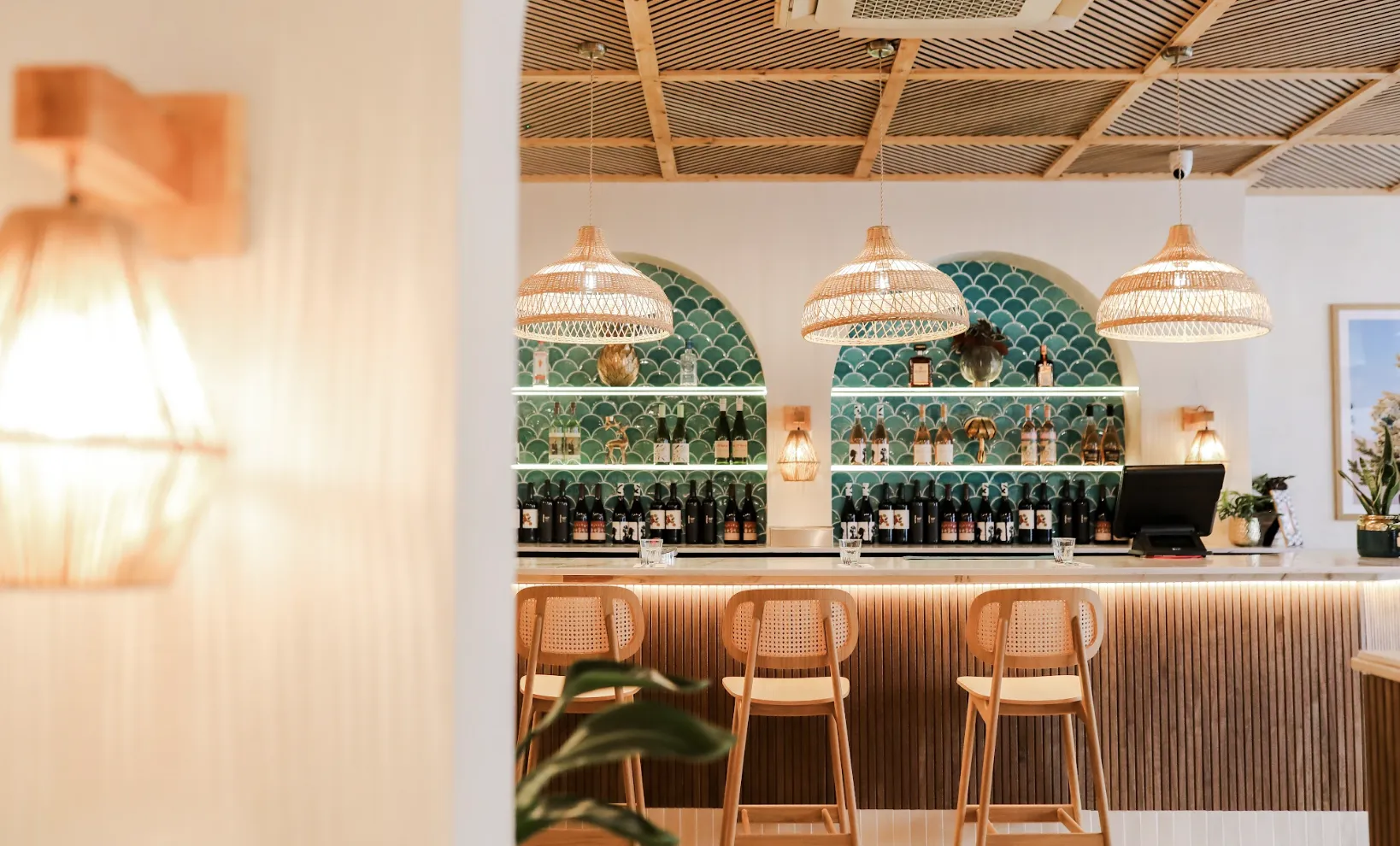 Relaxed dining at Flamingo Caf Bar in Ashley Cross